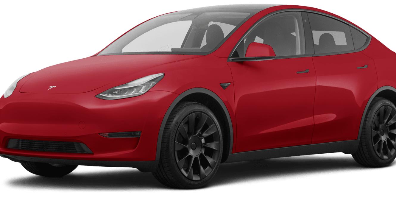 TESLA MODEL Y 2021 5YJYGDEE3MF304604 image